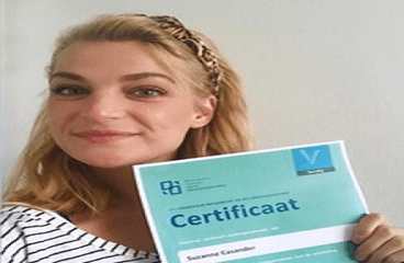 Certificaat Open op Orde Suzanne Casander